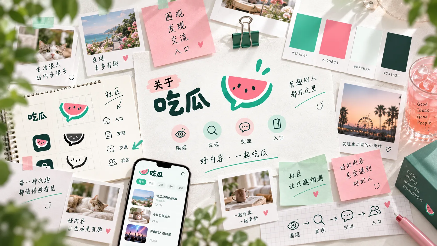 新闻阅读资料与笔记的主题配图